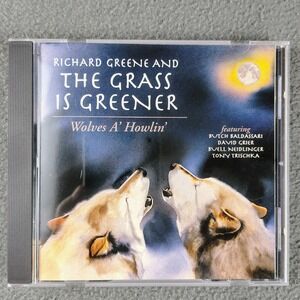 Richard Greene The Grass Is Greener Wolves A Howlin' Bluegrass CD Album Used